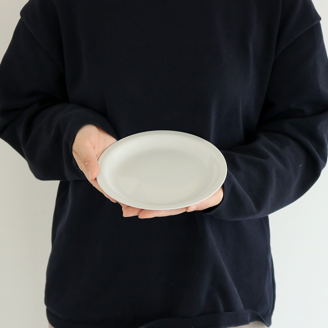 CMA Clay｜プレート・平皿（ Soft Flat / Earth Grey）｜1616 / arita