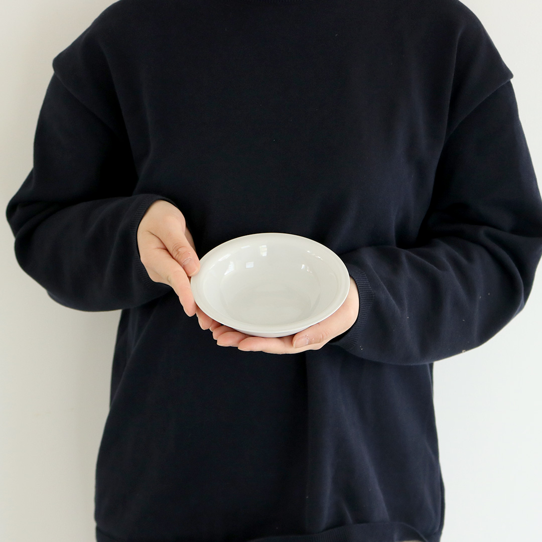 CMA Clay｜プレート・深皿（Soft Deep /Earth Grey）｜1616 / arita