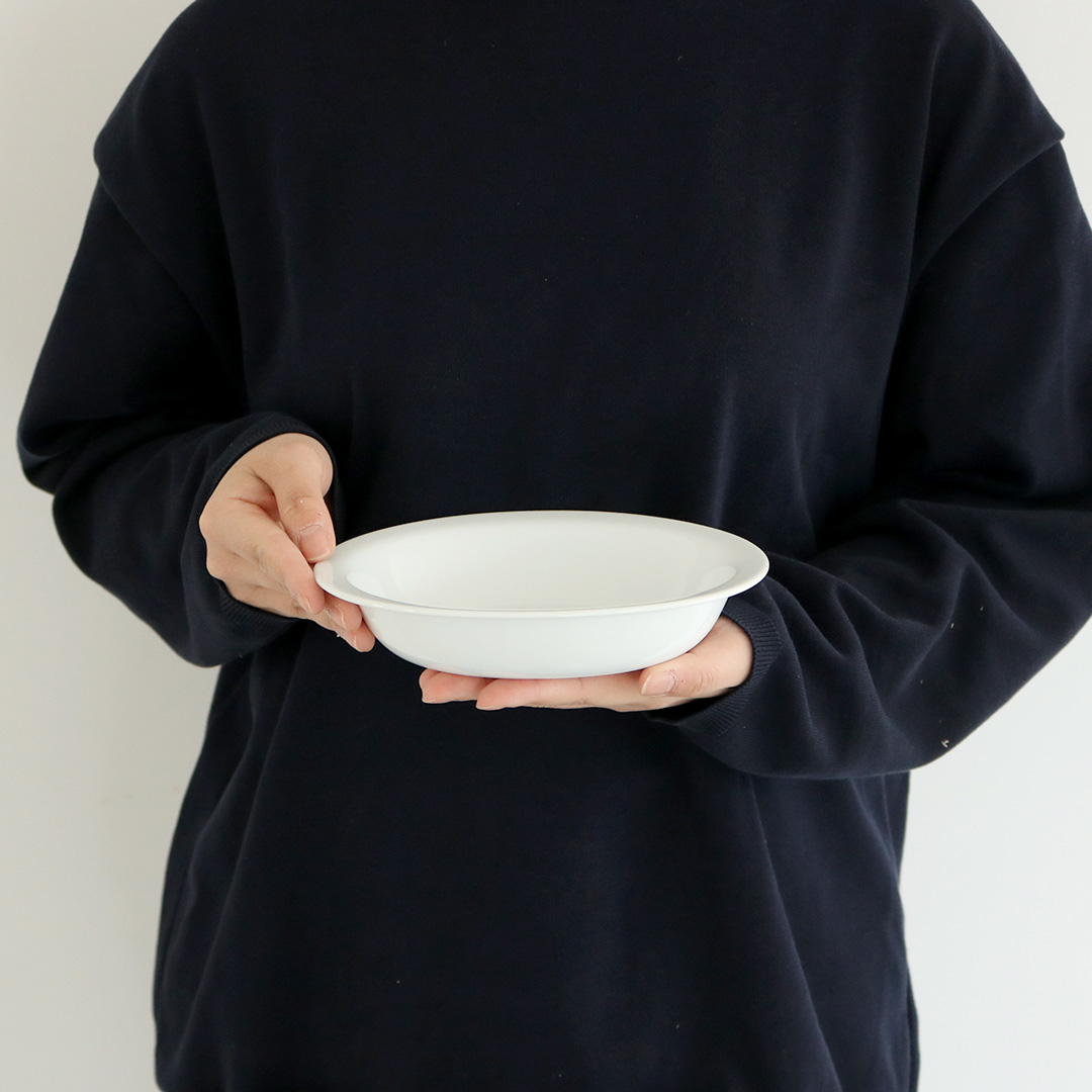 CMA Clay｜プレート・深皿（Oval Deep / White）｜1616 / arita japan