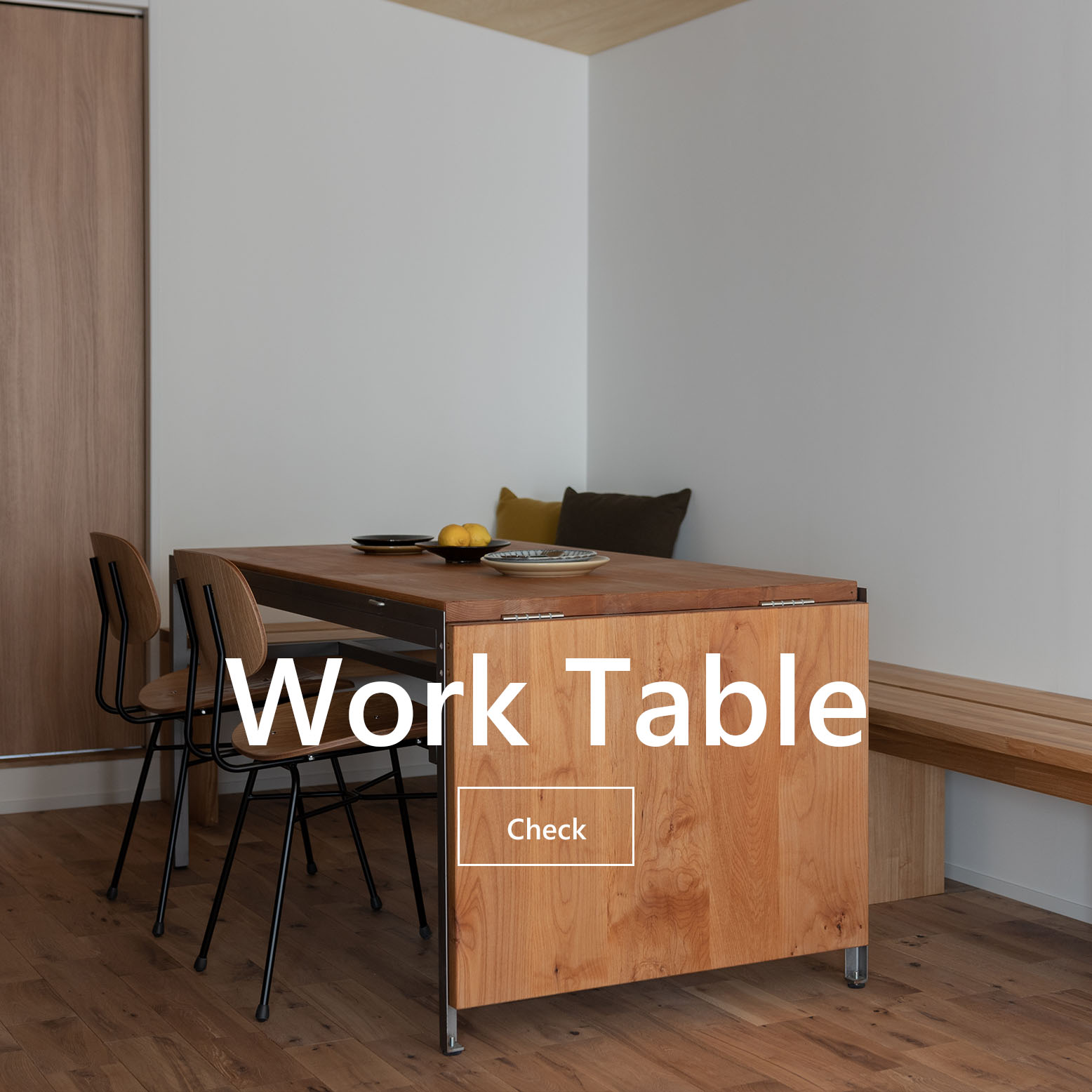 【引取り値引有】graf ワークテーブル　ガラス天板付　ダイニング　作業台　店舗 引取り値引有】graf ワークテーブル ガラス天板付 ダイニング 作業台