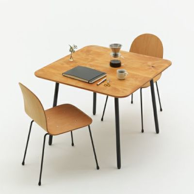 Muku Top Table - Square［ムクトップテーブル］｜ダイニングテーブル（正方形）｜Narrative - graf