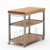 サイドテーブル　棚　gleam家具　CARGO WAGON カーゴワゴン Work Wagon［ワークワゴン］｜ワゴンテーブル｜Narrative - graf