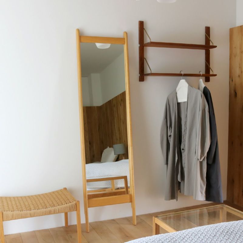 SLEIGH MIRROR Natural｜スタンドミラー｜IDEE SHOP Online
