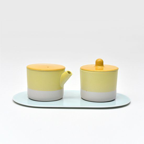 ミルク＆シュガーポット｜S&B Milk Can & Sugar Can & Platter Set | graf online shop