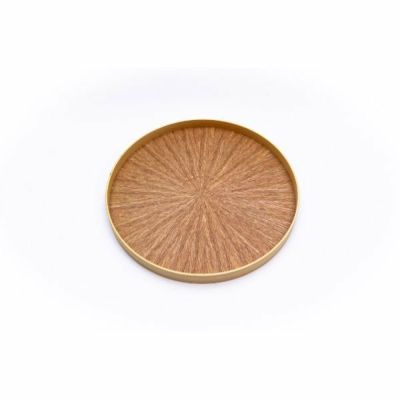 Round Rays Tray zelkowa｜トレイ・お盆（ケヤキ）｜森工芸 - graf