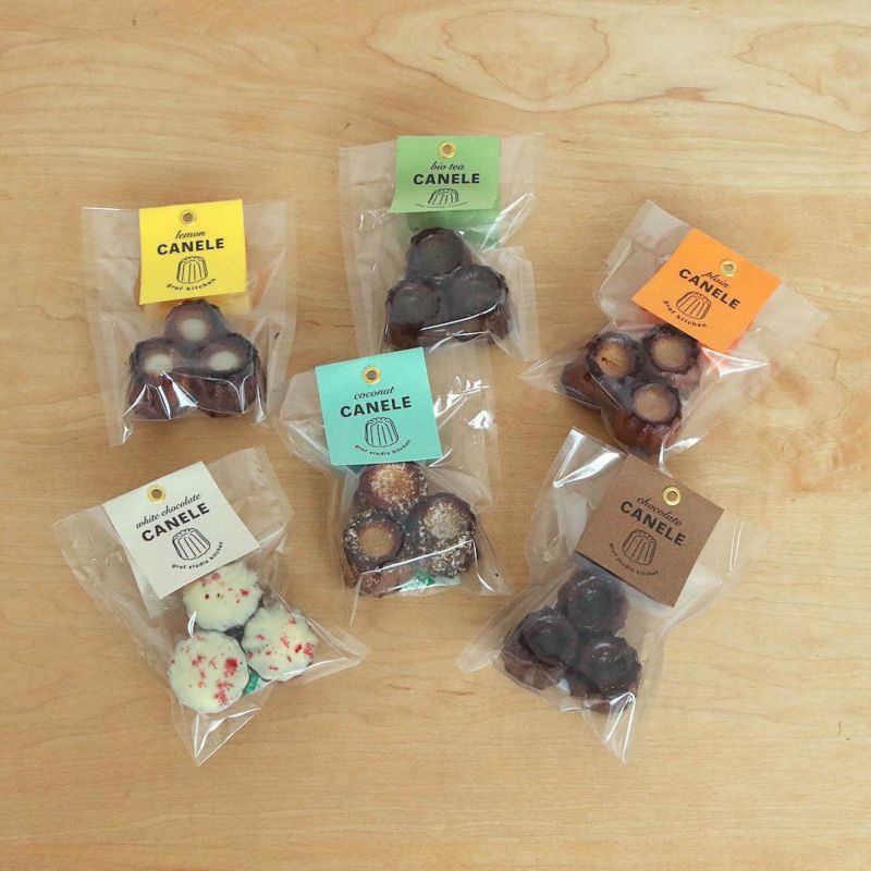 オリジナルカヌレアソートBOX｜ギフトセット（3個×6種類）- graf kitchen