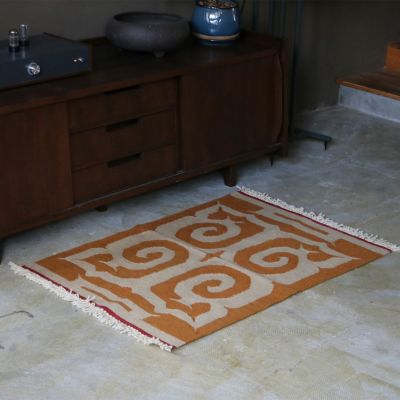 KILIM RUG［キリムラグ］No,19737｜マット・織物（yellow）｜MURASAKI - graf