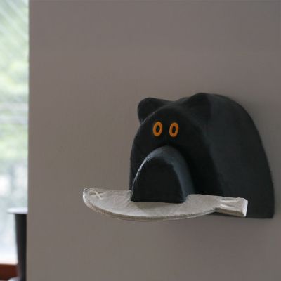 熊の壁掛け 木彫り熊-おじさんの熊-壁掛け – Eckepunkt ONLINE STORE