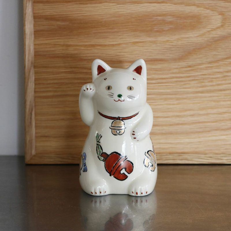 ピザハット様keep…時代「古玩・福徳招き猫」刻印・特大 ピザハット様keep…時代「古玩・福徳招き猫」刻印・特大